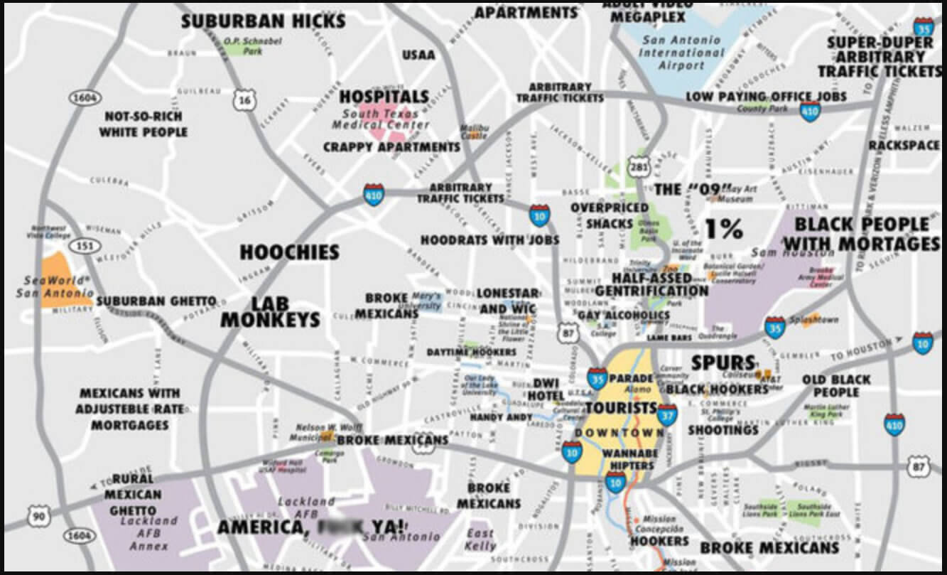 San Antonio Ville Maps
